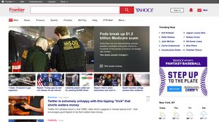 
                            7. Frontier Homepage Powered by Yahoo - Frontier Secure Portal