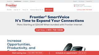 Frontier SmartVoice - Unified Communications System for ... - Smartvoice Portal