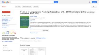 
                            3. Frontiers of Language and Teaching: Proceedings of the 2010 ... - Univlora Edu Al Portal Student