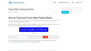 
                            8. Frplus Dtdc Tracking Online | Track & Trace - Frplus Dtdc Com Login