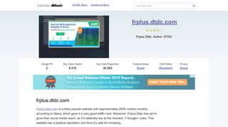 
                            3. Frplus.dtdc.com website. Frplus.dtdc.com. - Frplus Dtdc Com Login
