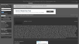 
                            16. Frys Credit Card is Really Scam!!!! - Fry's Forum - Fry's Credit Portal