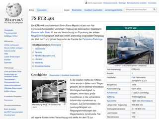 
                            8. FS ETR 401 – Wikipedia