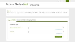 
                            1. FSA ID | Your Account for Federal Student Aid - Dl Ed Gov Portal