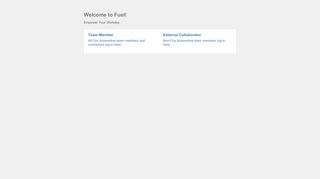 Fuel: Login - Insidecox Login