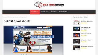 
                            3. Full Review of the BetDSI Sportsbook - Safe Book - Betting Brain - Betdsi Sportsbook Portal