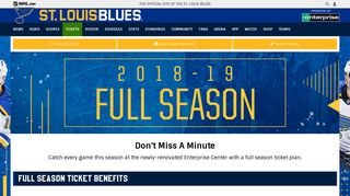 
                            4. Full Season Tickets | St. Louis Blues - NHL.com - St Louis Blues Season Ticket Portal