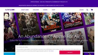 
                            7. Funimation - Watch Anime Streaming Online - Funimation Playstation Sign Up