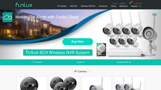 
                            3. Funlux Official Website - Security Camera System, IP Camera - Funlux User Portal