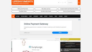 
                            3. Funplunge.com Member Login Sign up - Lifedocuments - Funplunge Login