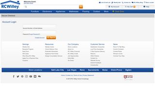 
                            2. Furniture, Electronics, Appliances, Mattresses ... - RC Willey - Rc Willey Credit Portal