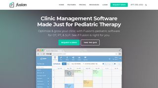 
                            8. Fusion Web Clinic: Pediatric Therapy EMR Software - Portal Fusionwebclinic Com