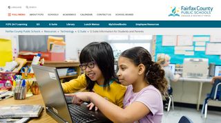 
                            4. G Suite Information for Students and Parents | Fairfax County ... - Google Apps For Education Fcps Portal