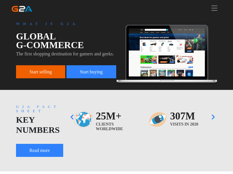 G2A.COM - Official Corporate Website