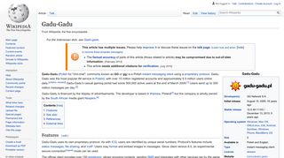 
                            2. Gadu-Gadu - Wikipedia - Web Gadu Portal
