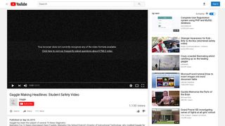 
                            8. Gaggle Making Headlines: Student Safety Video - YouTube - Gaggle Grps Portal