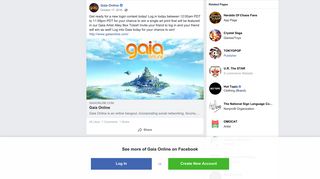 
                            7. Gaia Online - Get ready for a new login contest today! Log ... - Gaia Online Portal