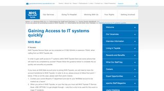 
                            9. Gaining Access to IT systems quickly - NHS Tayside - Nhs Nhs Mail Portal
