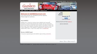 
                            1. GAINSCOconnect.com - GAINSCO Auto Insurance - Https Portal Gainscoconnect Com