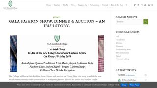 
                            8. Gala Fashion Show, Dinner & Auction - An Irish Story. - St ... - Galabid Admin Portal