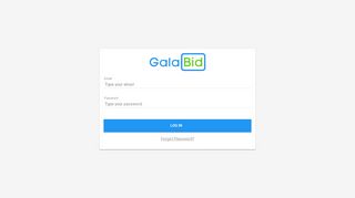 
                            2. GalaBid Dashboard - Galabid Admin Portal