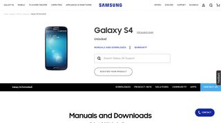 
                            2. Galaxy S4 (Unlocked) | Owner Information & Support ... - Samsung S4 Portal