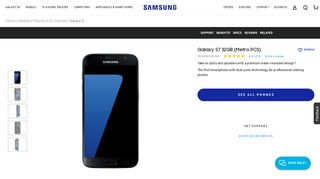 
                            9. Galaxy S7: Waterproof Metro PCS Phone - SM-G930TZKATM ...