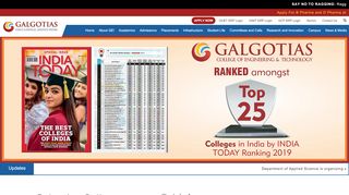 
                            1. Galgotias College of Engineering & Technology (GCET) in ... - Gcet Student Portal