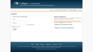 Gallagher Charitable - Log In - Gallagher Charitable