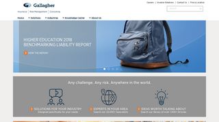 
                            3. Gallagher Insurance, Risk Management and Consulting ... - Www Ajg Com Portal