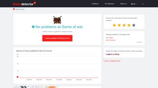 
Game of War down? Current problems and outages ...
