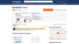 
                            6. GameDuell Reviews - 24 Reviews of Gameduell.com ... - Gameduell Portal Problem