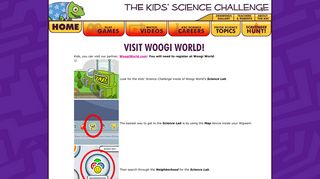
                            3. Games & Videos - Visit Woogi World! - Kids' Science ... - Woogiworld Portal Page