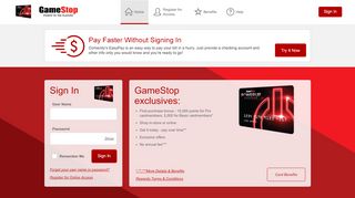 
GameStop PowerUp Rewards Credit Card - Manage your ...  

