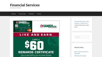 Gander Mountain Credit Card - sappscarpetcare.com