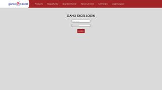 
                            1. gano excel login - Gano Excel Back Office Portal