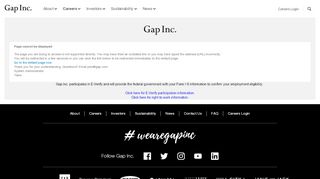 
                            2. Gap Inc Login - Gap Inc Taleo Portal
