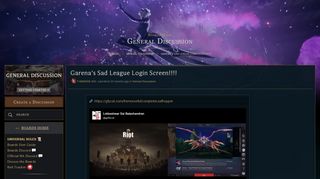 
                            6. Garena's Sad League Login Screen!!!! - Boards - League of Legends - Garena Lol Portal