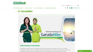 
                            6. GarudaMiles - Citilink - Gff Login