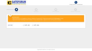 
                            6. GATEFORUM ONLINE ENROLLMENT - Gateforum Portal 2020