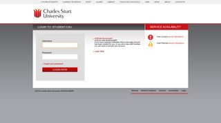 
                            5. Gateway to Charles Sturt University - Charles Sturt Uni Portal