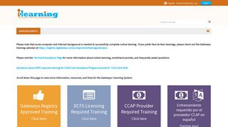 
                            2. Gateways i-learning System - Learning Gateway Portal