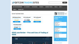 GDAX.com Review – Pros and Cons of Trading at GDAX - Gdax Account Portal