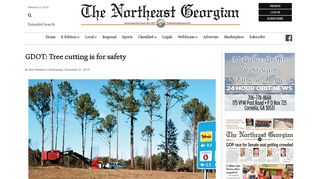 
                            8. GDOT: Tree cutting is for safety | The Northeast Georgian ... - Mygdot Login