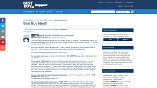 
                            4. geek squad central - Best Buy Support - Best Buy's forums - Forums Geek Squad Central Portal