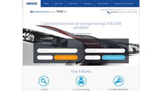 
GEICO Car Buying Service | Powered by TrueCar  

