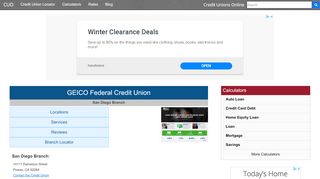 
                            2. GEICO Federal Credit Union - Poway, CA at 14111 Danielson ... - Geico Federal Credit Union Portal