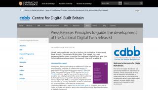
Gemini Principles - Centre for Digital Built Britain - University of ...
