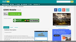 
                            3. GEMS Mobile 1.2.2 Free Download - Gems Portal Brunei