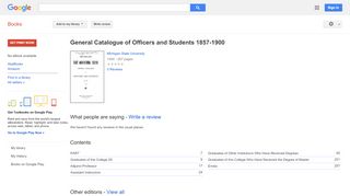 
                            2. General Catalogue of Officers and Students 1857-1900 - Wg Lead 21 Student Portal
